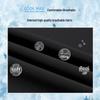 2025 Men's Ice Silk Quick-Dry Joggers: Summer Thin, Loose Fit, Straight-Leg Casual Pants