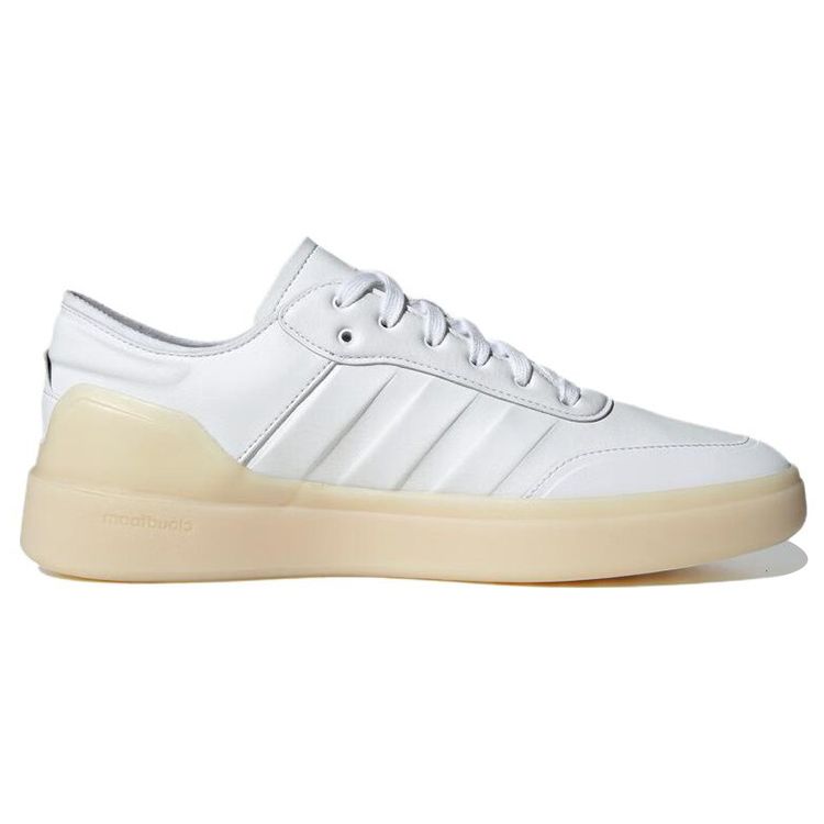 adidas Buty Skate Court Revival Odporne na Poślizg Trwałe Niskie Męskie Trampki Off-White HP2603