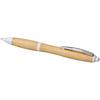 Bamboo Pen "Nash" (blue Ink) Natural