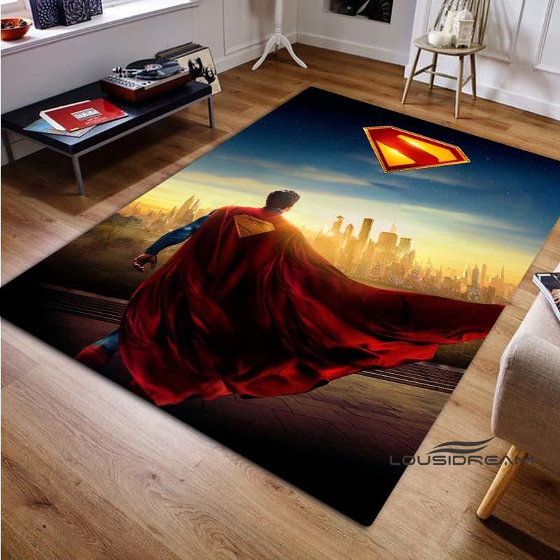 

Superman rugs in a variety of styles and sizes—perfect for use as bedroom play mats, living room rugs, and home decor. 60x90cm
