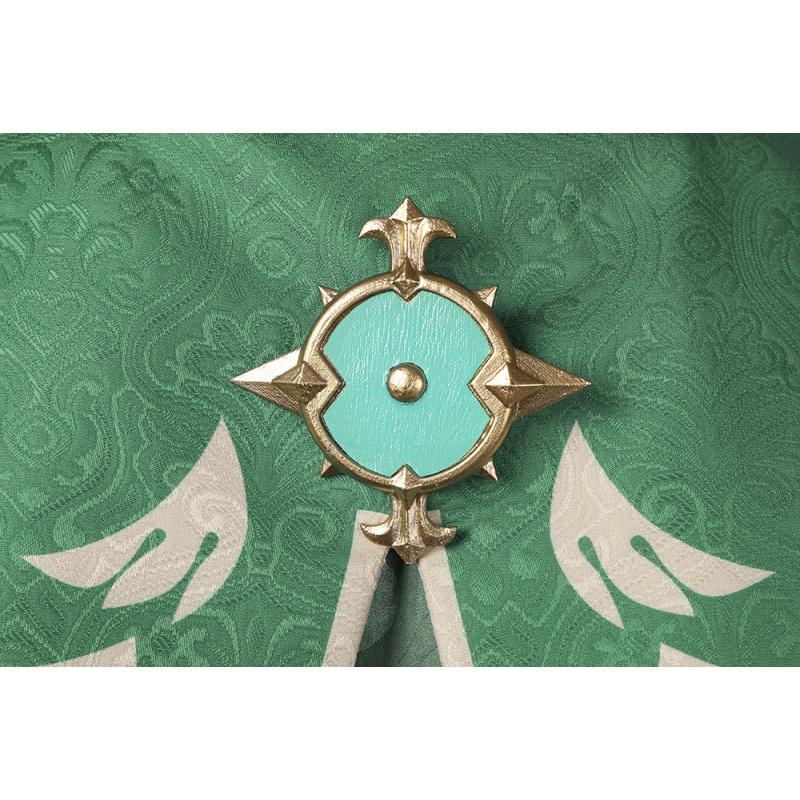 Venti Cosplay Costume Cloak Outfit Shoes Full Set Cosplay Halloween Party Women Costume