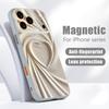 Lovely Hearts Pattern Case For iPhone 17 Pro Max Funda iPhone 16 15 14 13 Pro Max Magnetic For Magsafe Hybrid Slim Matte Cover