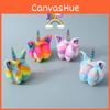 Cute Cartoon Unicorn Childrens Warm Ear Covers Plush Rabbit Style For Winter Use