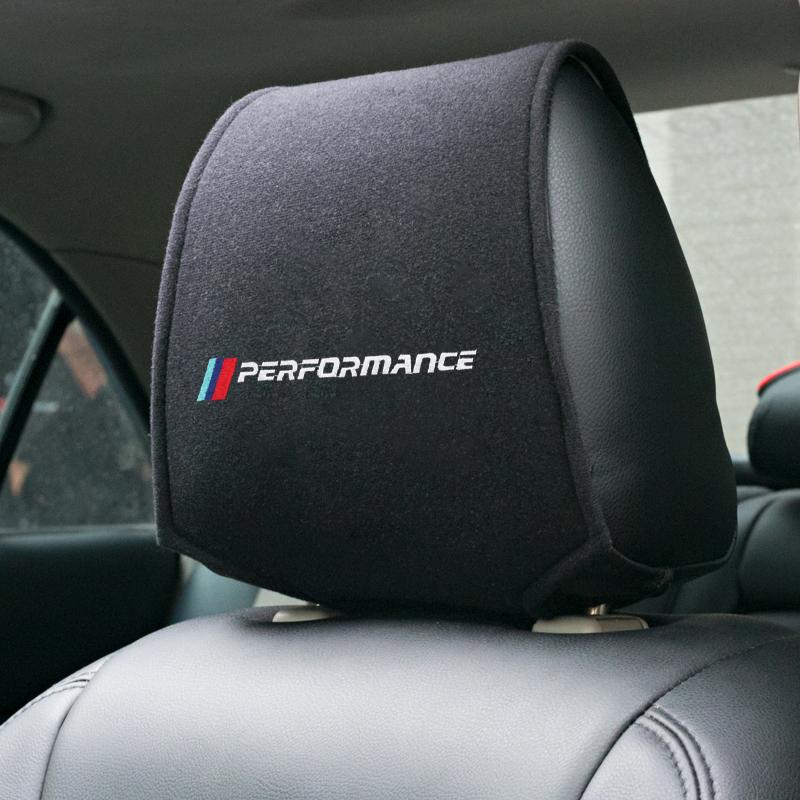 ZWVP7 Car Sticker 1Pc Universal Car Head Protection Rest Cover for BMW M Performance G30 G32 G01 G02 G05 G06 G07 G26 F40 Exterior
