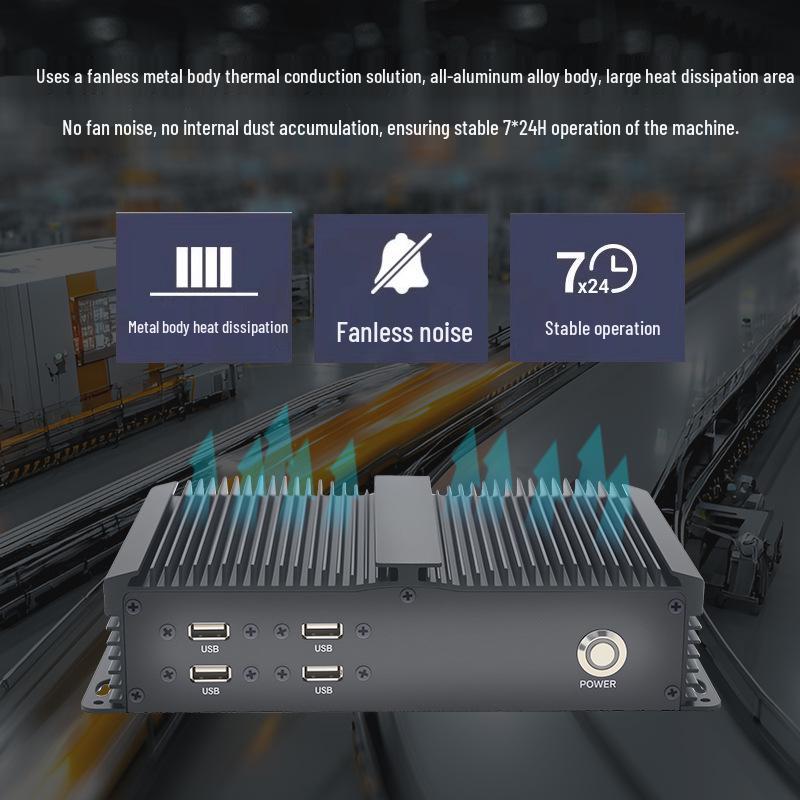 Yanyue AI Edge Computing Fanless Industrial Control Box RK3588