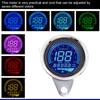 LMoDri Universal Multi-function Modified Motorcycle Instrument Digital Backlight Motorbike Car Fuel Oil Gauge Meter
