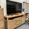 TV Stand Large Recycled Wood