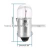 GOOFIT 12V 3W Motorcycle Dashboard Light Bulbs (Set of 5) for ATV