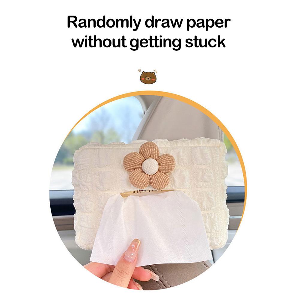 1 Stück Taschentuchbox Autositzlehne Papierhandtuch Hängebeutel Puff Taschentuchbox Abdeckung Für Wagen Kinderwagen Kinderbett Zubehör