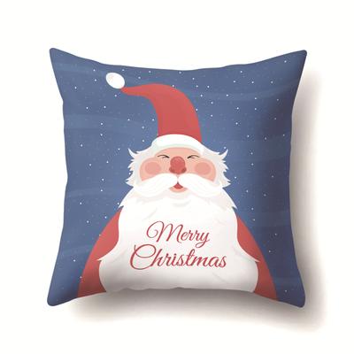 Weihnachten Weihnachtsmann, Bäume, Usw.. Polyesterkissen, Sofakissen, Bettdekoration