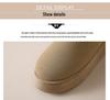 Women's 2023 Fur-Lined Waterproof Snow Boots: Thick Sole & Warm Cotton Design