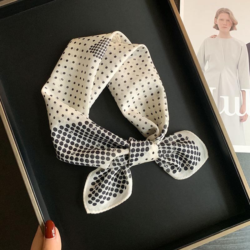 

70% cotton 30% silk Scarf Women Summer Hijab Bandana Foulard Female Headbanda dot Pashmina Scarves Echarpe Shawl Wrap Pashmina cotton silk 53x53cm