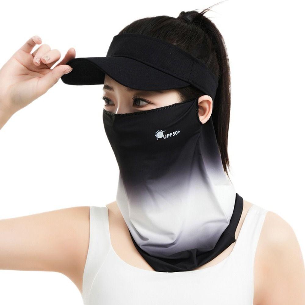 Breathable Sunscreen Face Veil Sun Protection Neckline Face Cover Female/Male