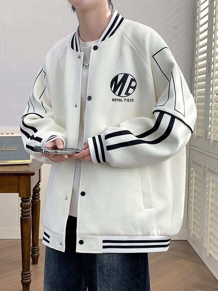Spring and Autumn Teen Jacket Boys High Junior High School Students 2025 New Handsome Older Boys Baseball Jacket