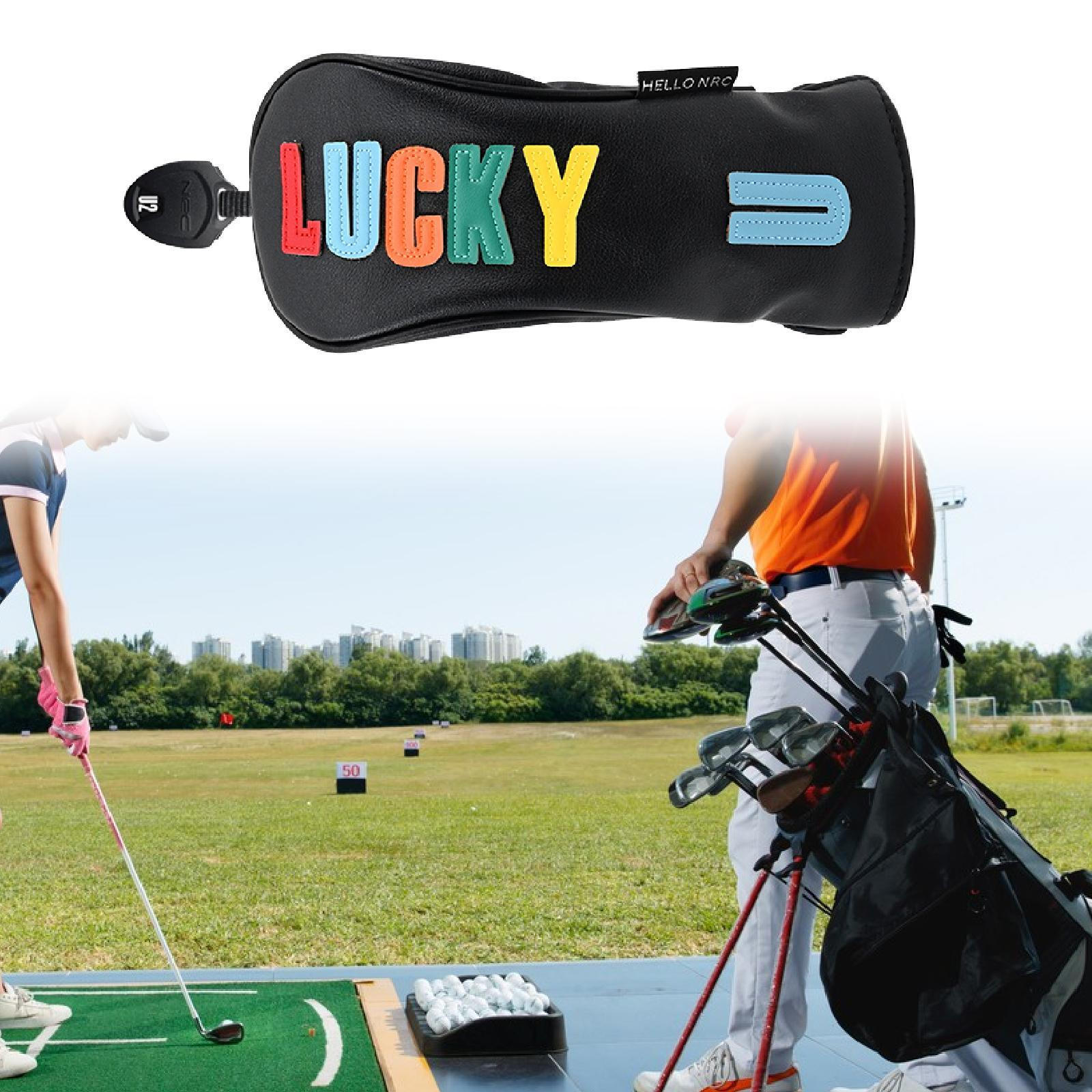 Easy to Use Golf Wood Cover, Ideal for Parks, Outdoor Sports And Beginners. Black UT 24cmx10cm
