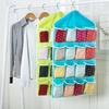 Socks Shoe Toy Underwear Sorting Storage Bag Door Wall Hanging Closet Organizer