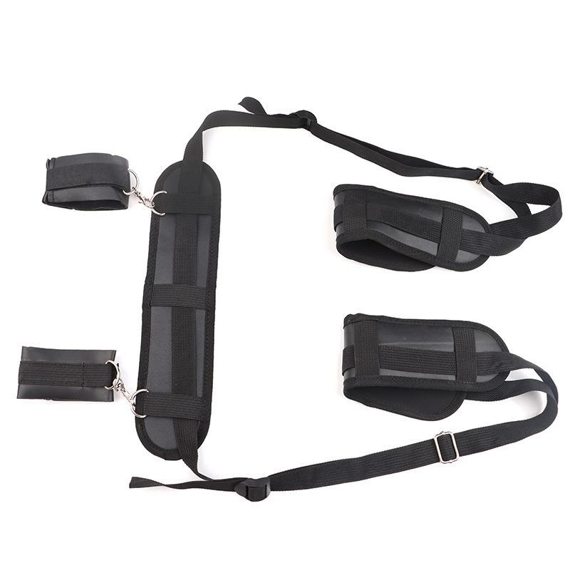 Open Leg  Restraint Adult Game Sex Toy SM Slave Bandage Kit Handcuff Leg Cuff Sex Strap Couple Bondage Accessory 18+ Sextoy