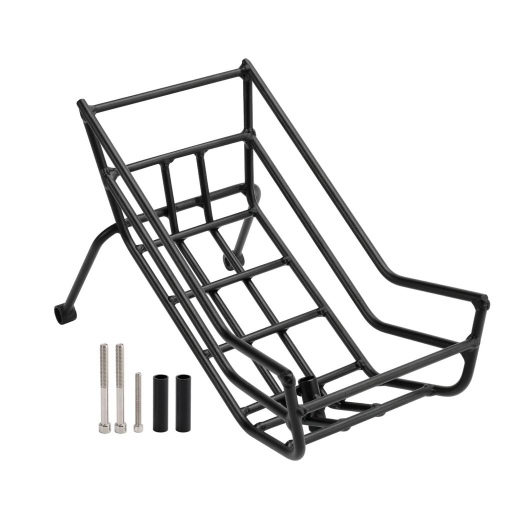 Bruce & Shark Center Carrier Basket Type Black for Honda CT125 Hunter Cub (2020–2023)