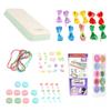 Hand Rope Knitter Toy Children's Handmade DIY Elastic Hand Rope Bracelet Making Set