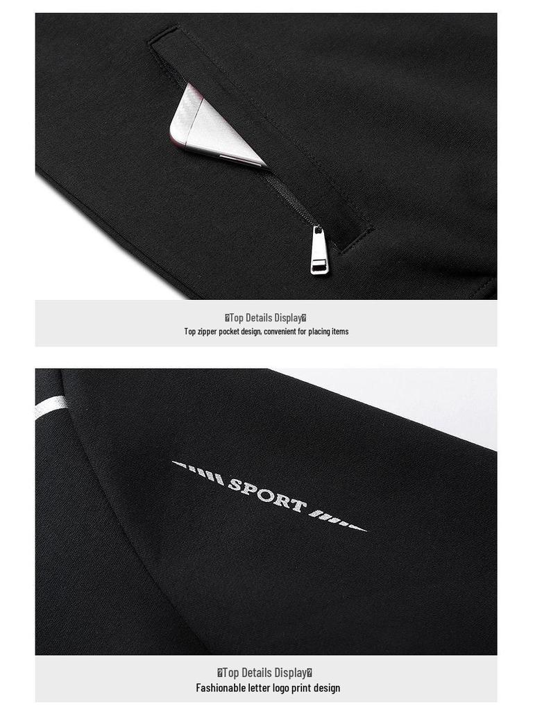 Trening sportiv de primăvară-toamnă pentru bărbați 2024: Set 3 piese pentru tată de vârstă mijlocie