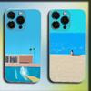 David Hockney Art Phone Case For iPhone 16,15,14,13,12,11 Plus,Pro,Max,XR,XS,X,Plus,SE,Mini Transparent Soft Cover