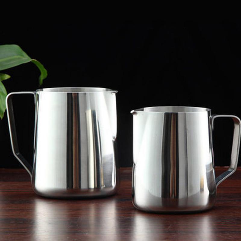 304 Stainless Steel Milk Frothing Cup Espresso Barista Pitcher Cream Maker Frothing Jug Kitchen Latte Pot Coffee Accessories