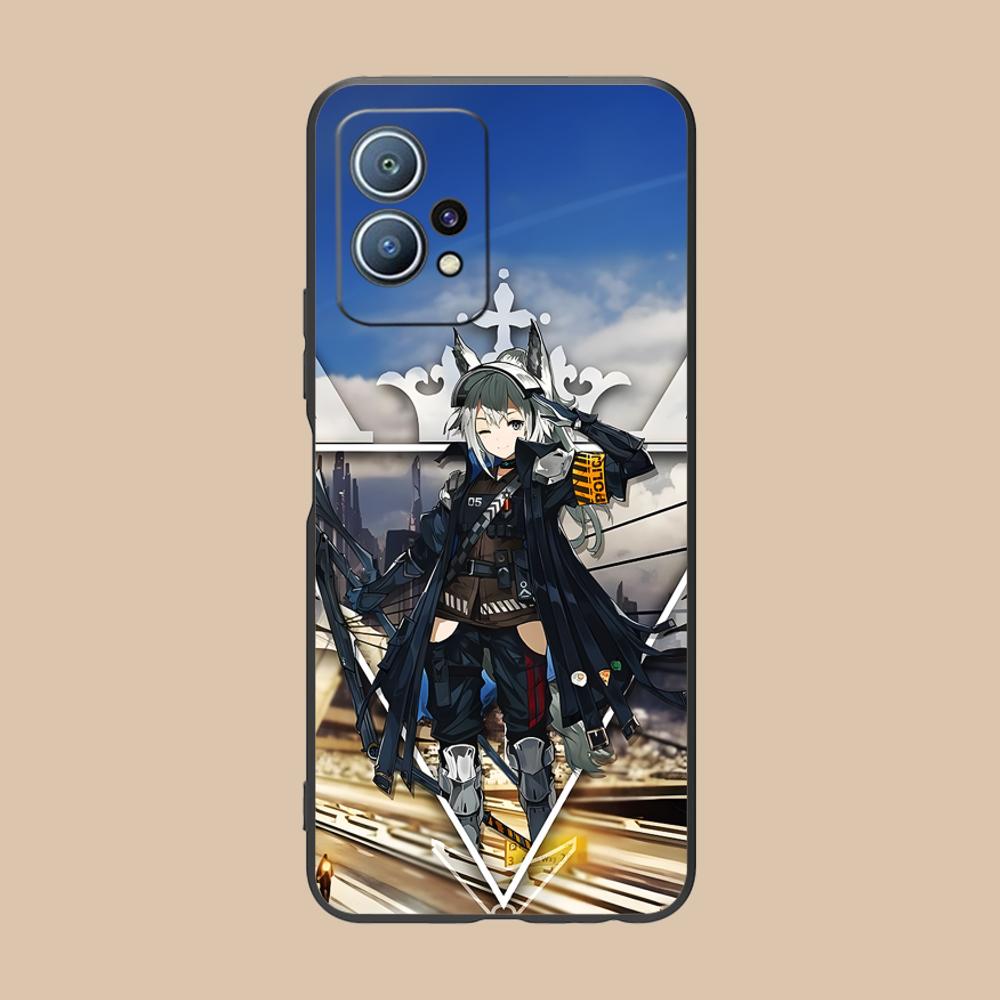 Arknights Grani Matte TPU Mobile Phone Case for Huawei P60 P50 P40 P30 P20 P10 P9 P8 Pro Lite Plus Colorful Printing Cover