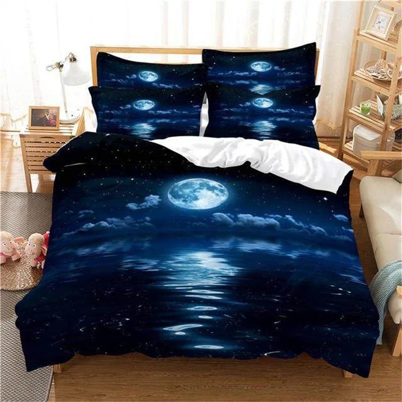Beach Scenery Duvet Cover Summer Hawaii Landscape Bedding Set Twin Full King For Girl Boys M