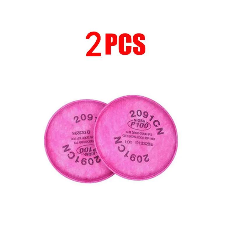 Series Respirator Dust Mask AccessoryCarpenter Painting Spray Industry 2091/2097 Particulate Filter P100 For 3m 6200 6800 7502