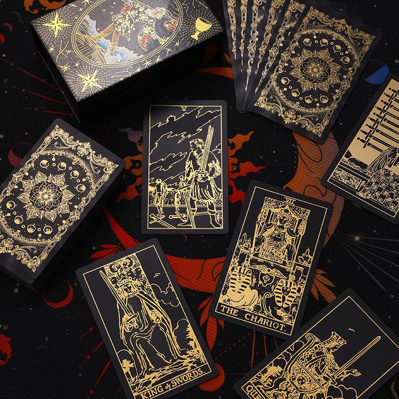 Witekin Gold Foil Tarot Cards: Complete Beginner Set with Analysis