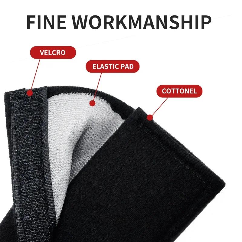 Car Sticker 2026 2pcs Car Seat Belt Covers Cotton Shoulder Pads For Ford Focus Fiesta Ranger Mondeo Escort Falcon Flex S-MAX Kug