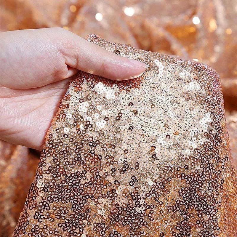 Sequin Tablecloth Curtains Sparkly Wedding Party Decorations Tablecloth For Baby Shower Birthday Christmas Photography Deco