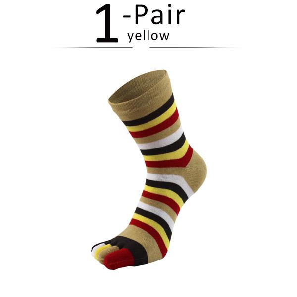 

Радужные носки с пятью пальцами, женские, короткие, хлопковые, полосатые, разноцветные, модные, для молодых, влагоотводящие, веселые носки с пальцами, Харадзюку, 4 сезона EU35-39