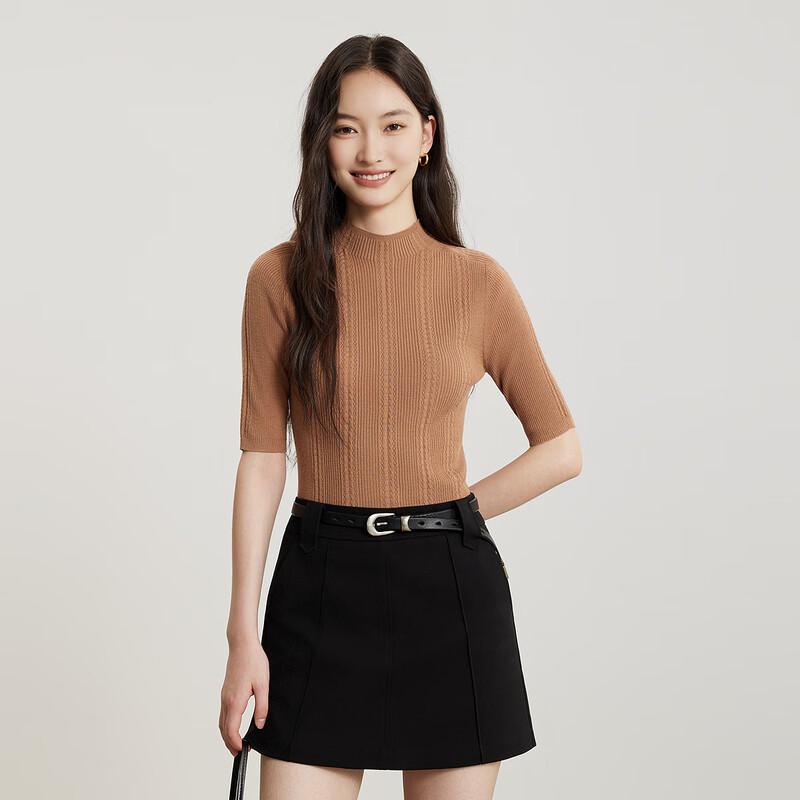 

Gejin Women s Half-Sleeve Knit Top 2XL