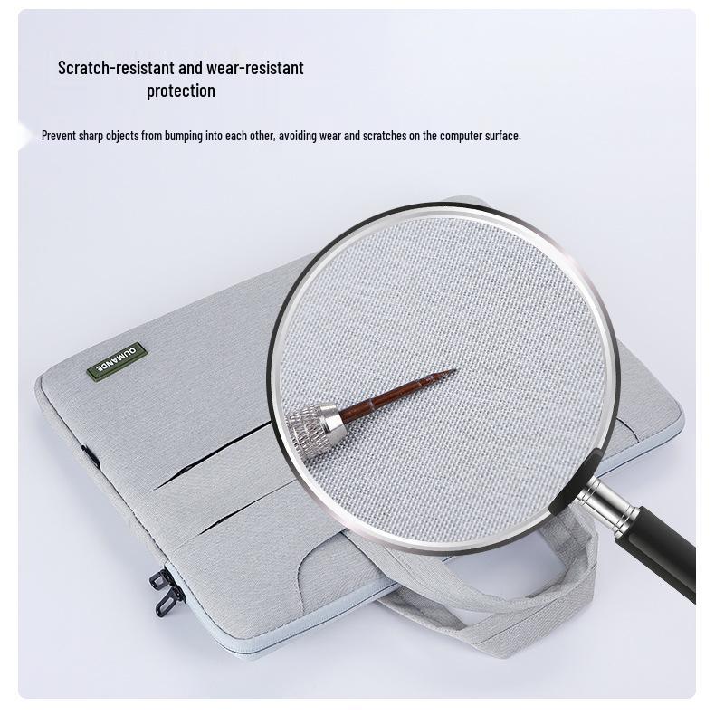 Husă și Geantă pentru Laptop Rezistente la Șocuri, Potrivite pentru 14-15 Inch, Pânză Oxford, Logo Personalizabil