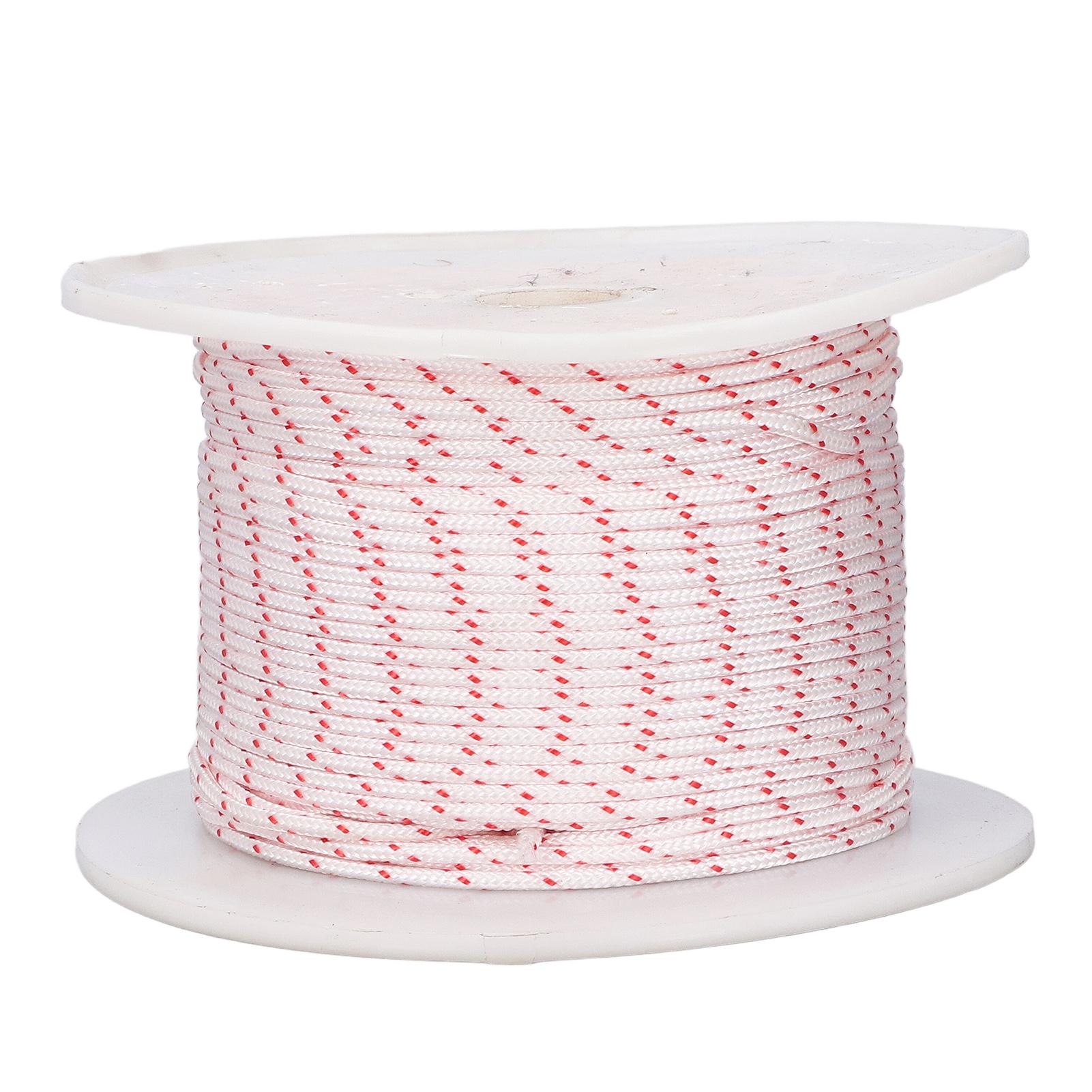 

Нейлоновый шнур для запуска бензопилы, износостойкий, прочный, нейлоновый шнур для двигателя газонокосилки 3 мм