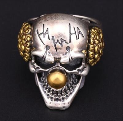 Clown Men's Ring Men's Domineering Skull Ring