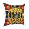 Prussian Battle Flag Of  On Red Pillow Case Printed Home Soft Throw Pillow German Prussia Vintage Germany Prussian
