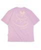 Denivel Oversized Heartline Symbol T-Shirt (Purple)