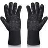 1PC Kitchen Fireplaces Fire-resistant Heat Insulation Oven Mitts Fire Heat Glove BBQ Gloves