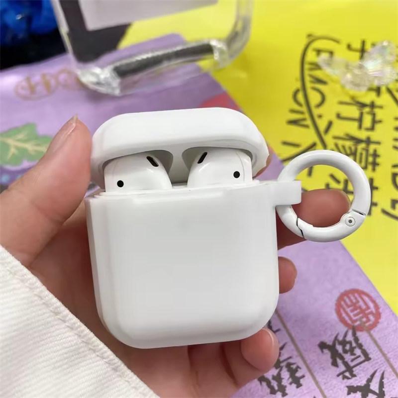 Jednoduché měkké tekuté silikonové pouzdro pro AirPods 4 3 bezdrátová Bluetooth sluchátka ochranný kryt pro Apple airpods Pro3 2 1 Funda