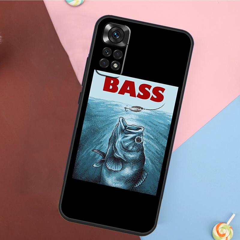 

Bass Fishing Cover For Xiaomi Redmi Note 14 13 12 9 10 11 Pro 9S 10S 11S 12S Redmi 14C 10C 12C 13C Case Redmi Note 12 Pro 5G