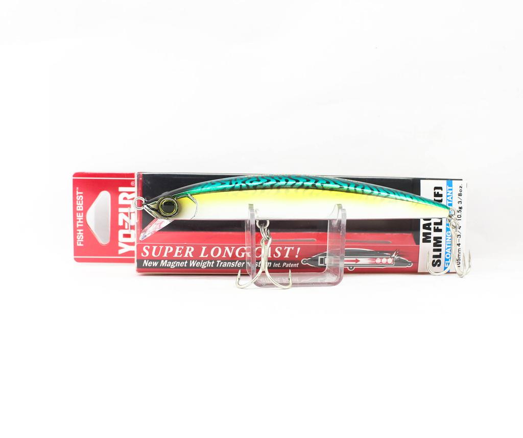 Yo Zuri Mag Slim Flat 105 Floating Lure R1539-HGM (4510)