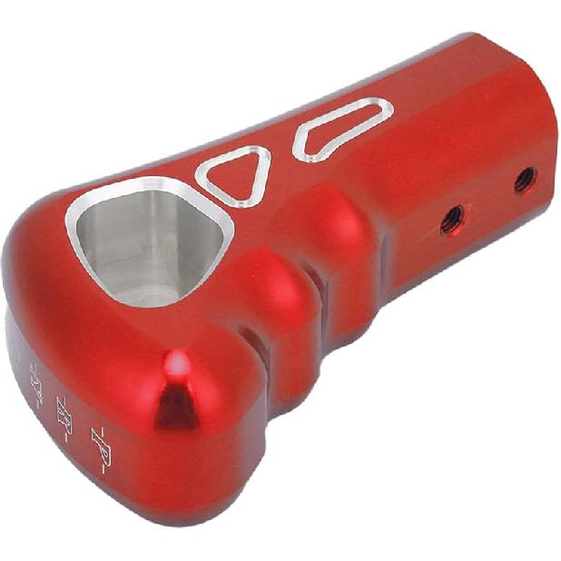 

RZR Shifter Handle, Qiilu Grip Shift Knob Billet Gear Shift Shifter Knob Replacement for Polaris Ranger RZR 800 900 1000 S XP (Blue) червоний