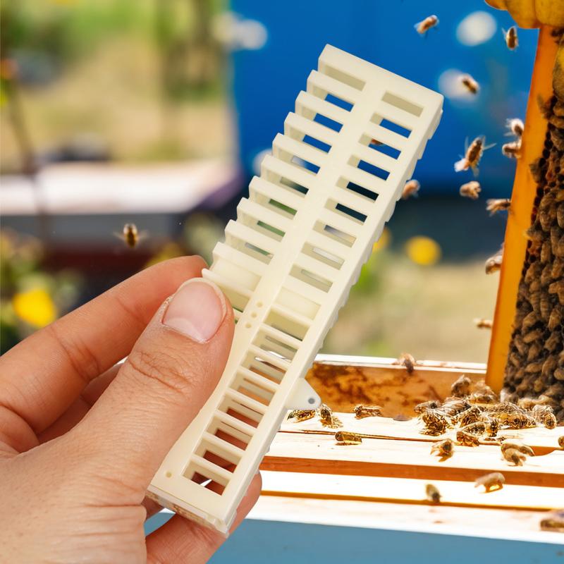 10/20Pcs Plastic Bee Queen Cage Lengthened Extendible Drawer Multifunction Rearing Anti Escape Catcher Beekeeping Supplies Tools