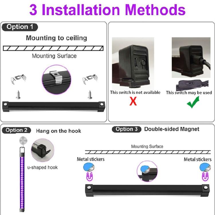 1/2pcs Decorative LED Bar Light Bar Ornament For Club Event And Halloween Light For Bedroom Decors Festival Gatherings