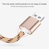 3 In 1 USB Charger Cable for iPhone Micro USB Type C Cable for Fast Charging Cable Charger Cord
