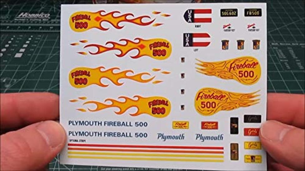 AMT George Barris Fireball 500 Plastic Model Kit AMT1068 1/25