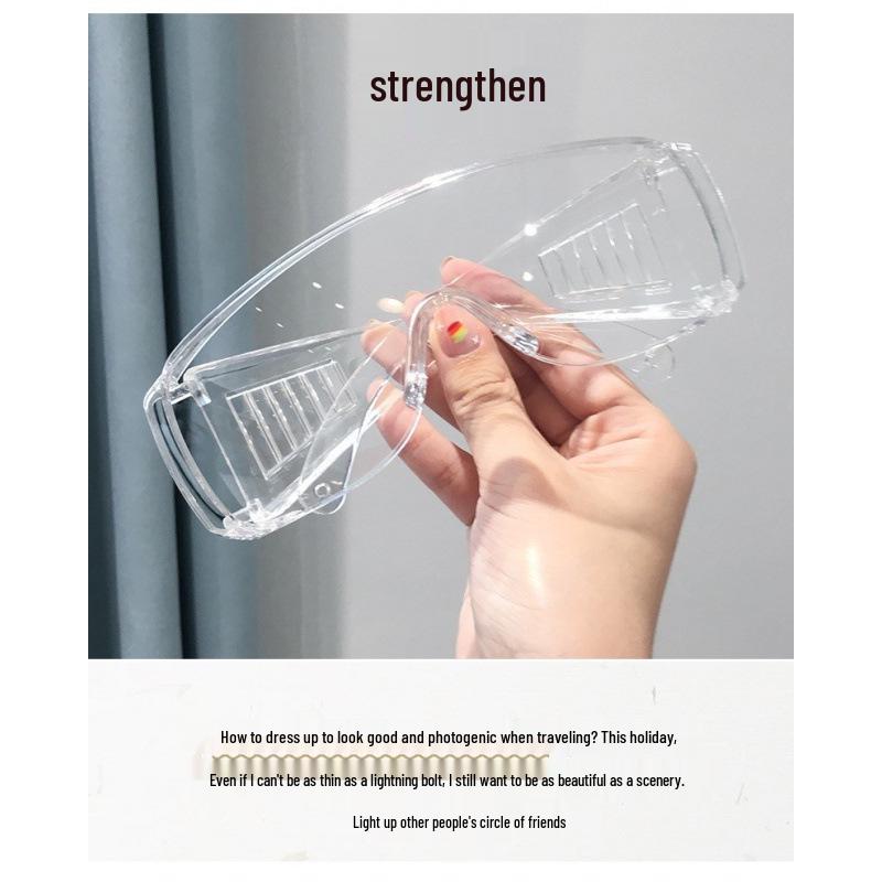 HD Anti-Fog Goggles: Epidemic & Splash Protection, Impact & Dust Resistant, Cycling Safety Glasses
