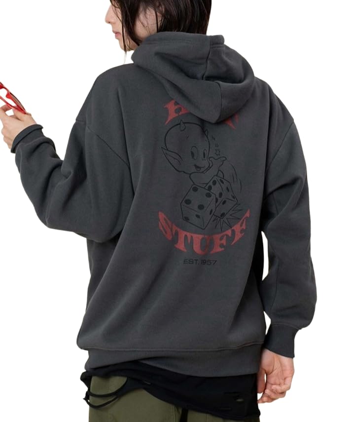 

WEGO HOTSTUFF Graphic Size Sumikuro Men s Hoodie, Sweatshirt, Unisex, Fall/Winter Clothing, Streetwear, Gift, L,